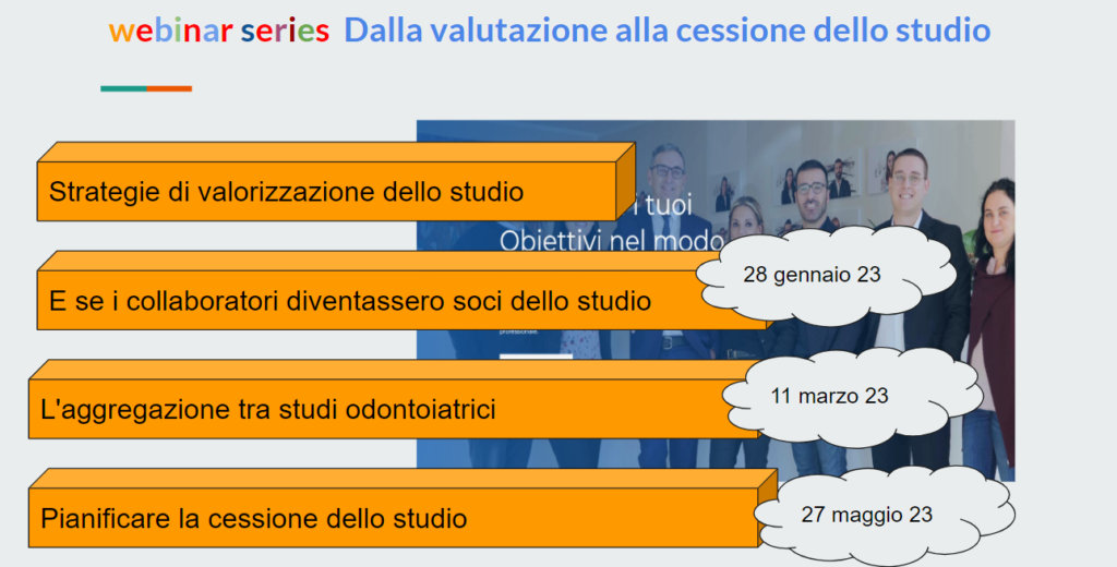 Dalla valutazione alla cessione dello studio - Spaziodentista